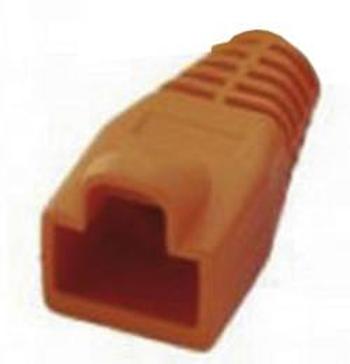 Ochranná krytka RJ45 MH Connectors MHRJ45SRB-O, 6510-0100-09, oranžová, 1 ks