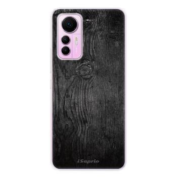 Odolné silikonové pouzdro iSaprio - Black Wood 13 - Xiaomi 12 Lite