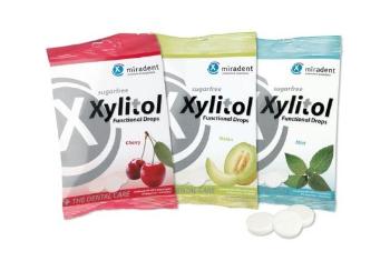 Miradent Xylitol pastilky MINT 26 ks