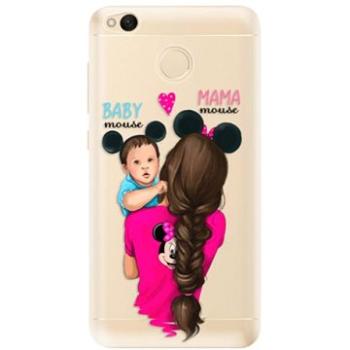 iSaprio Mama Mouse Brunette and Boy pro Xiaomi Redmi 4X (mmbruboy-TPU2_Rmi4x)