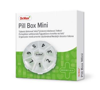 Dr.Max Pill Box Mini týdenní dávkovač léků 1 ks