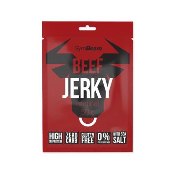 Sušené maso Beef Jerky 10 x 50 g teriyaki - GymBeam