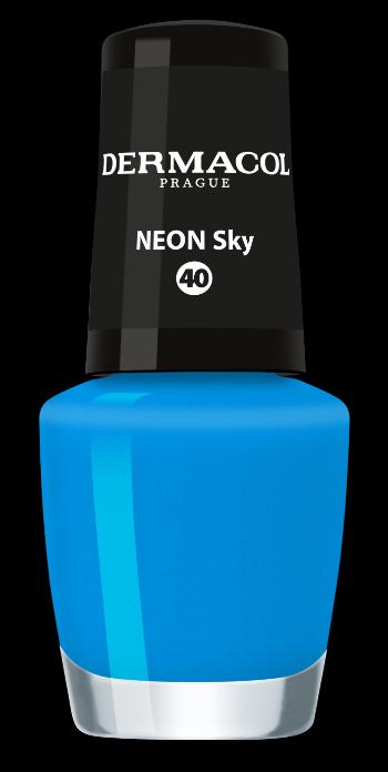 Dermacol Neonový lak na nehty, 40 Sky 5 ml