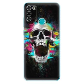 Odolné silikonové pouzdro iSaprio - Skull in Colors - Honor 9A