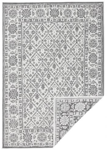 NORTHRUGS - Hanse Home koberce Kusový koberec Twin-Wendeteppiche 103116 grau creme - 120x170 cm Šedá