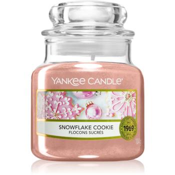 Yankee Candle Snowflake Cookie vonná svíčka Classic velká 104 g