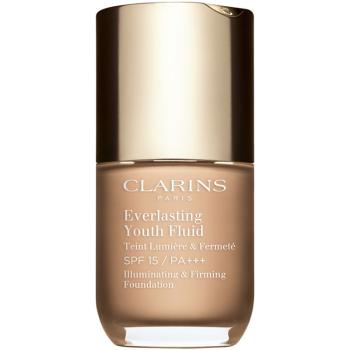 Clarins Everlasting Youth Fluid rozjasňující make-up SPF 15 odstín 108.3 Organza 30 ml