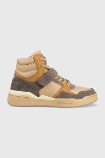 Sneakers boty G-Star Raw Attacc Mid hnědá barva