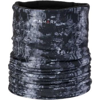 Finmark FSW-202 Multifunkční šátek s fleecem, černá, velikost UNI