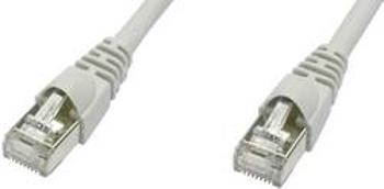 Síťový kabel RJ45 Telegärtner L00003D0030, CAT 5e, F/UTP, 5.00 m, šedá