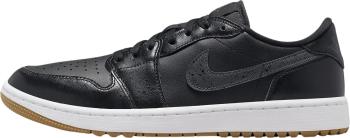 Nike Air Jordan 1 Low G Black/Gum Medium Brown/White/Anthracite 42 Pánské golfové boty