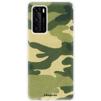 iSaprio Green Camuflage 01 pro Huawei P40 (greencam01-TPU3_P40)