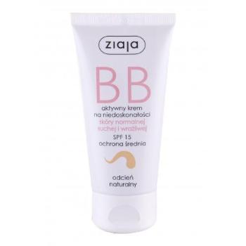 Ziaja BB Cream Normal and Dry Skin SPF15 50 ml bb krém pro ženy Natural