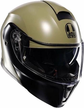 AGV Streetmodular Matt Pastello Green/Black S Přilba