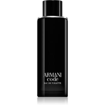 Armani Code toaletní voda plnitelná pro muže 200 ml