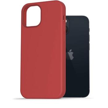 AlzaGuard Magnetic Silicone Case pro iPhone 13 Mini červené (AGD-PCMS0004R)