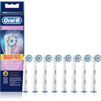 Oral B Sensitive UltraThin EB 60 náhradní hlavice pro zubní kartáček 8 ks