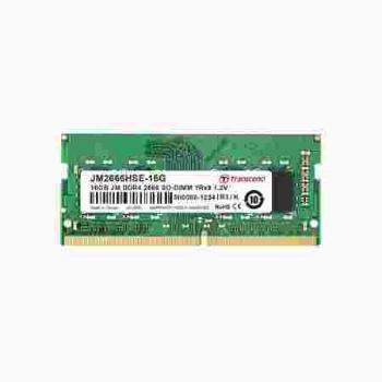 Transcend paměť 16GB (JetRam) SODIMM DDR4 2666 1Rx8 CL19, JM2666HSE-16G