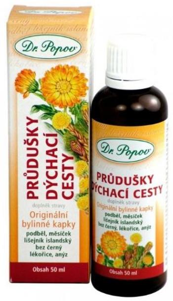 Dr.Popov Průdušky dýchací cesty 50 ml