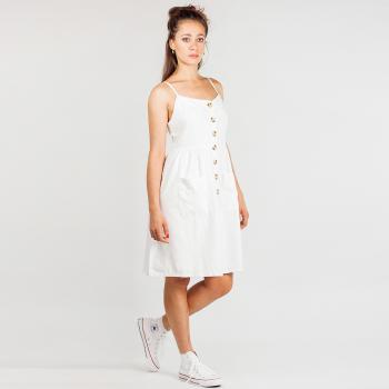 Bílé šaty na knoflíky – 40