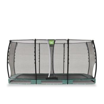 EXIT Allure Class ic zemní trampolína 244x427cm - zelená