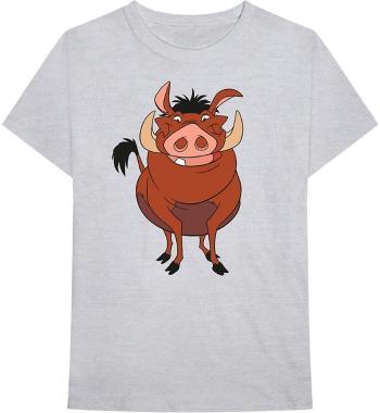 Disney Tričko Lion King - Pumbaa Pose Grey L