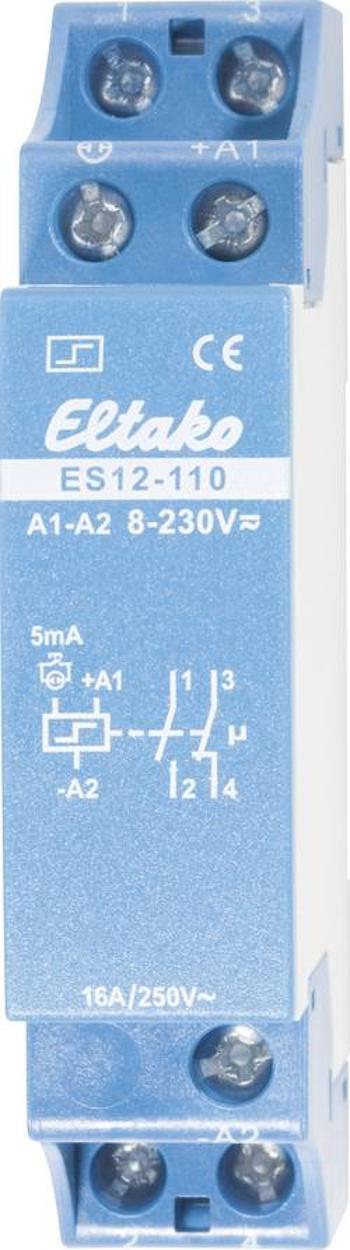 Impulsní spínač Eltako ES12-110 21110002, 1 spínací kontakt, 1 rozpínací kontakt, 16 A, 2000 W