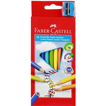 FABER-CASTELL Jumbo, 10 barev (8991761345016)