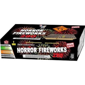 Ohňostroj -profi složený ohňostroj horror fireworks 280 ran  (8595596318063)