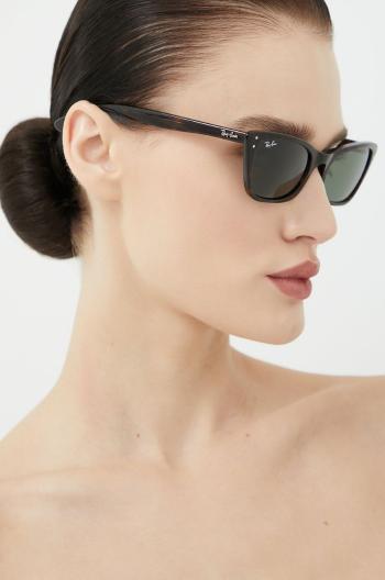 Sluneční brýle Ray-Ban dámské, hnědá barva