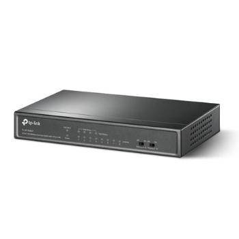 TP-LINK TL-SF1008LP 8-Port 10/100 Mbps Desktop Switch with 4-Port PoE 41W PoE budget, TL-SF1008LP