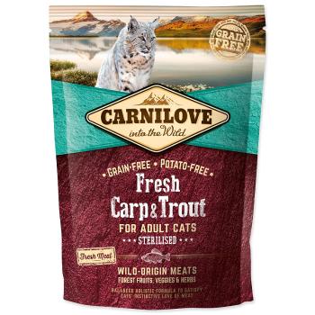 CARNILOVE Fresh Carp & Trout Sterilised for Adult cats 400 g