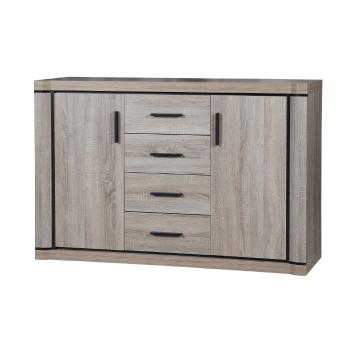 Casarredo Komoda DALLAS D5 Jarstol 137/91/43,5 Barva: dub-sonoma