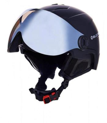 Lyžařská přilba Blizzard DOUBLE VISOR 56-59 BLACK MATT, MIRROR - 
černá