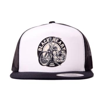 Kšiltovka BLACK HEART Chopper Trucker  bílá