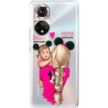 iSaprio Mama Mouse Blond and Girl pro Honor 50 (mmblogirl-TPU3-Hon50)