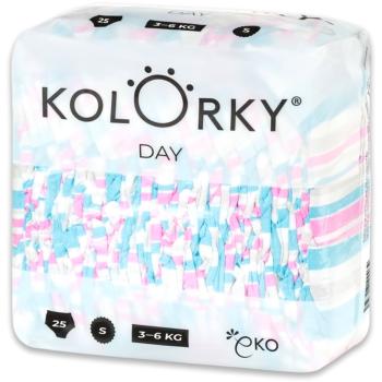 Kolorky Day Stripes jednorázové EKO pleny velikost S 3-6 Kg 25 ks