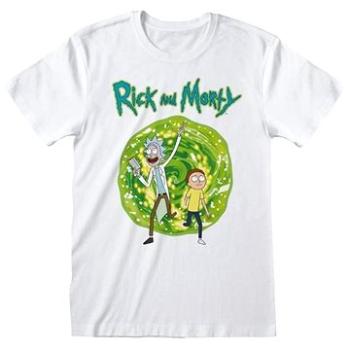 Rick and Morty - Portal - tričko S  (5055910345289)