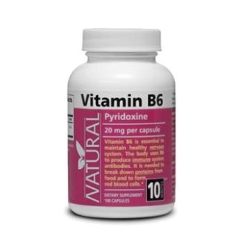 Vitamín B6 - pyridoxin 20 mg, 100 kapslí  (23756)