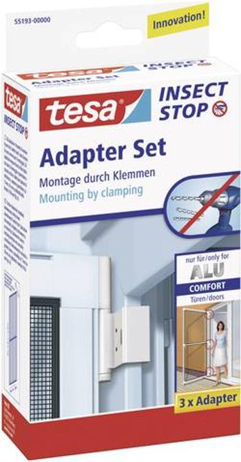 Mřížka na mouchy sada adaptérů tesa Adapter Alu Comfort 55193-00, 3 ks