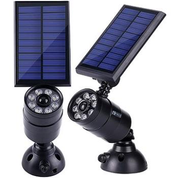 LEDSolar 8 solární venkovní bodové světlo, 8 LED se senzorem, bezdrátové, iPRO, 1,5 W, studená       (8595654701042)