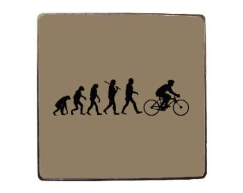 Magnet čtverec kov Evolution Bicycle