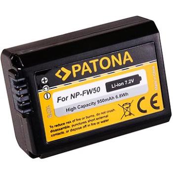PATONA pro Sony NP-FW50 950 mAh/6.8Wh/7.2V Li-Ion (PT1079)