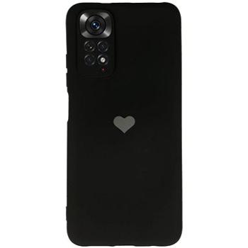 Vennus Valentýnské pouzdro Heart pro Xiaomi Redmi Note 11 Pro/ Redmi Note 11 Pro 5G - černé (TT4461)