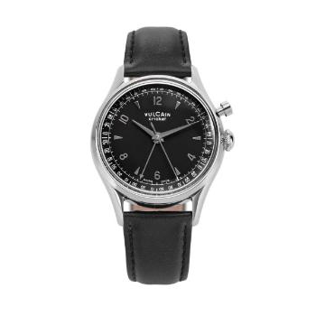 Vulcain Cricket Tradition 39 mm - Black - Black Plain