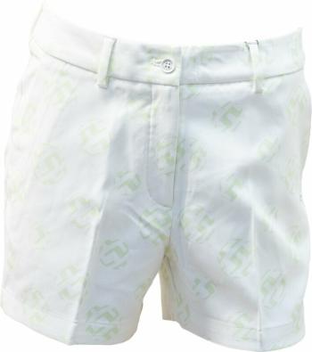 J.Lindeberg Gwen Printed Golf Short White Sphere Dot 27 Kraťasy