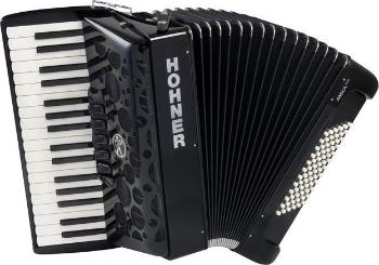 Hohner Amica Forte III 72 Klávesový akordeon Black