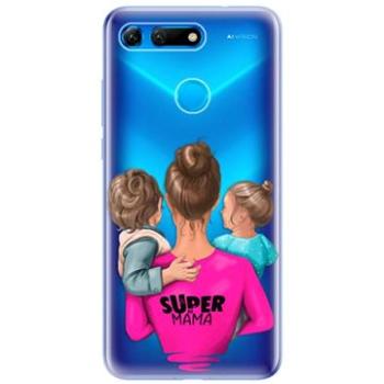 iSaprio Super Mama - Boy and Girl pro Honor View 20 (smboygirl-TPU-HonView20)