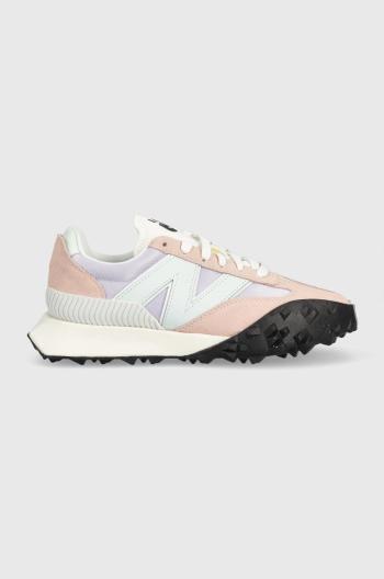 Sneakers boty New Balance Uxc72ta růžová barva