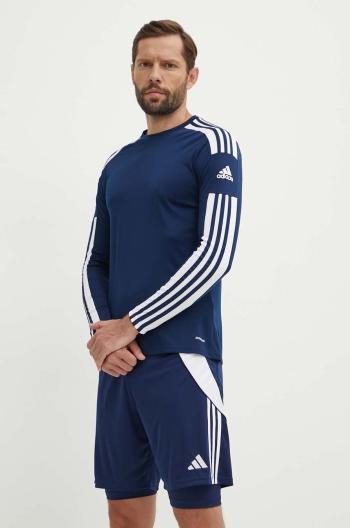 Tréninkové tričko s dlouhým rukávem adidas Performance Squadra 21 tmavomodrá barva, GN5790